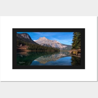 Emerald Lake Jetty Posters and Art